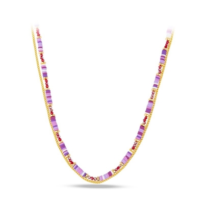 Veelkleurige Heishi-Parelshalsband, de Halsband van de het Metaalketting van het Strandmeisje