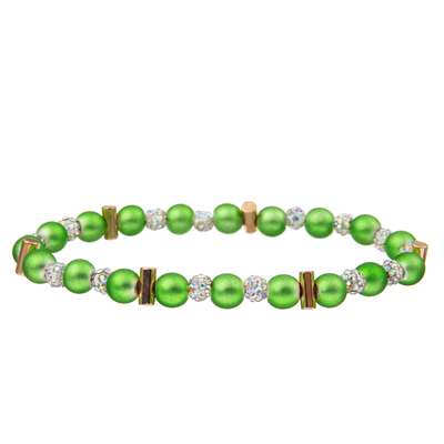 7 Armbanden van kleuren de Met de hand gemaakte Parels met Crystal Ball