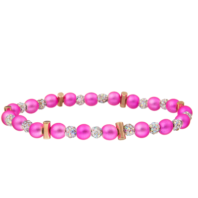 7 Armbanden van kleuren de Met de hand gemaakte Parels met Crystal Ball