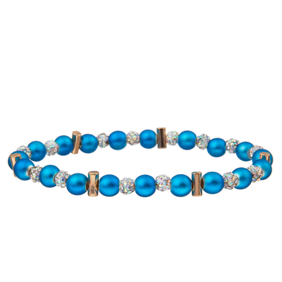 7 Armbanden van kleuren de Met de hand gemaakte Parels met Crystal Ball