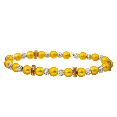 7 Armbanden van kleuren de Met de hand gemaakte Parels met Crystal Ball