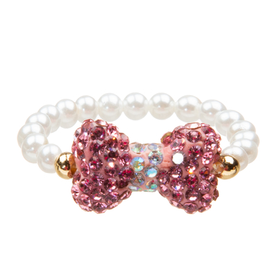 De mooie Geplaatste Armbanden van Vlinderdas Met de hand gemaakte Parels