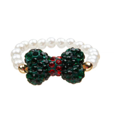 De mooie Geplaatste Armbanden van Vlinderdas Met de hand gemaakte Parels