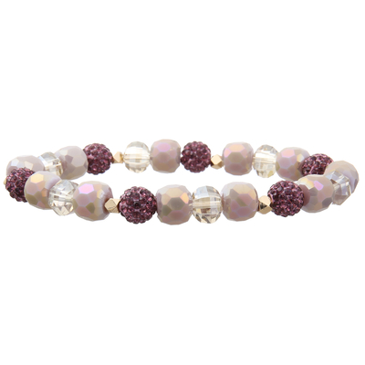 Lichte luxe voldiamanten Shamballa veelzijdige kristallen bal armband groothandel eenvoudige en populaire DIY mode sieraden