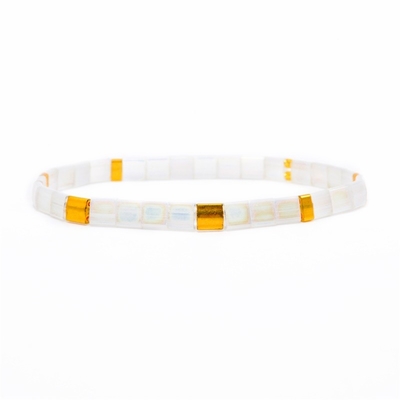 De Ronde van Tila van de parelkleur parelt de Gift van de Armbandenovereenkomst voor Vrouwen