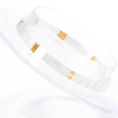 De Ronde van Tila van de parelkleur parelt de Gift van de Armbandenovereenkomst voor Vrouwen