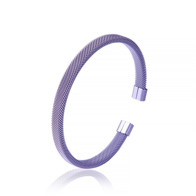 Van de het Roestvrije staalarmband van kc de Purpere Inzameling van de de Armbandlente voor Vrouw