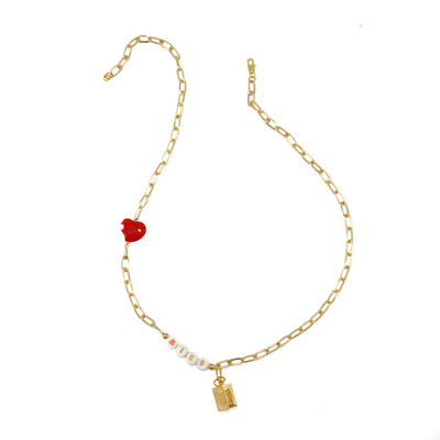 De zomer Gepersonaliseerde de Halsband Gouden Kleur van de Alfabetparel voor Vrouw
