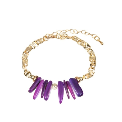 Van de Juwelenshell beads bracelet adjustable rope van de kuskleur de norm van de EU de V.S.