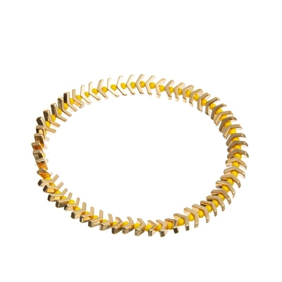 Pijlhematiet Elastisch Crystal Bracelets, OEM Stapelbare Geparelde Rekarmbanden