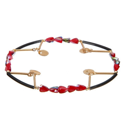 Crystal Stretchy Spring Zircon Star-de Regenboogkleur van Kettingsarmbanden