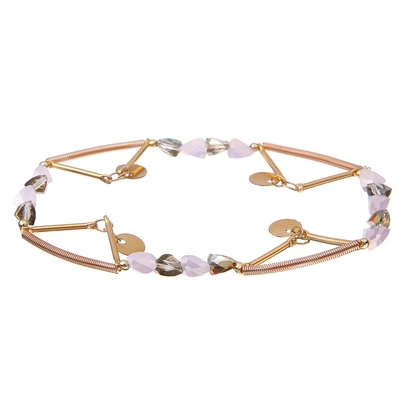 Crystal Stretchy Spring Zircon Star-de Regenboogkleur van Kettingsarmbanden