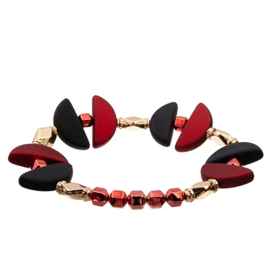 De echte van de de Ambacht Multilayer Armband van de Leerhand Klantgerichte Zwarte Kleur