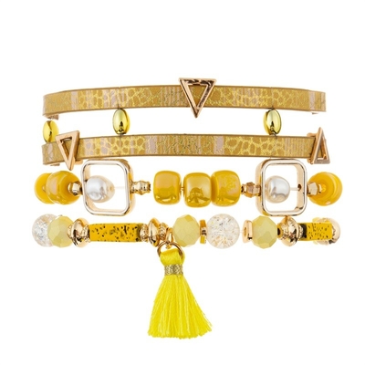 De Greep van Crystal Bead Bracelet With Magnetic van de leeromslag voor Meisje