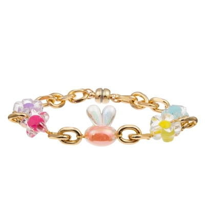 Unisex-Rek Geparelde de Droomkleur van het Armbandsprookje met Regenboogcharme