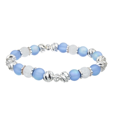 Van het de Stijl de Met de hand gemaakte Leer van het Bohomeisje Stapelbare Armband Vastgestelde Bule voor Verjaardagsgift