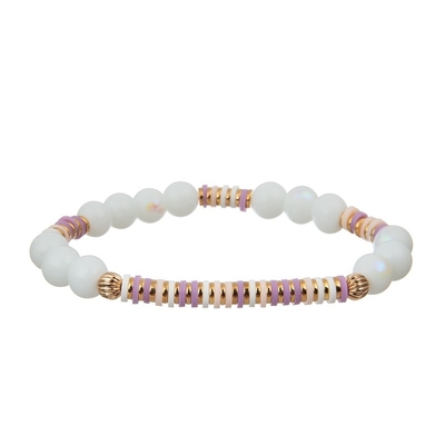 Multilayer Sparkly-Lavendelbloem parelt Regelbare de Partijgunsten van Verjaardagsgiften