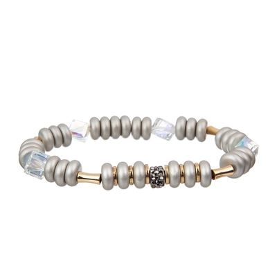 De metaal Zilveren Ronde Armbanden van Vorm Met de hand gemaakte Parels met het Harttegenhanger van de Liefdebrief