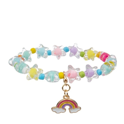 De Charme van de emailregenboog parelt de Vorm van de de Kleurenbloem van de Armbanddroom voor Tiener