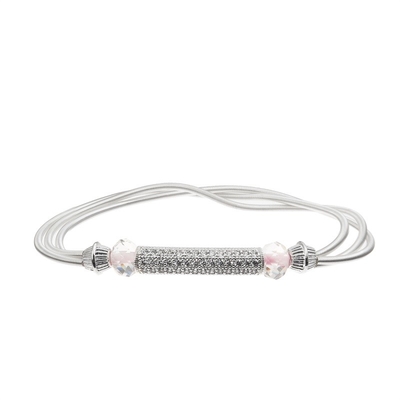 Vierkante Zircon Crystal Stretchy Beads Handmade Bracelet voor Vrouwengezelschapsspel