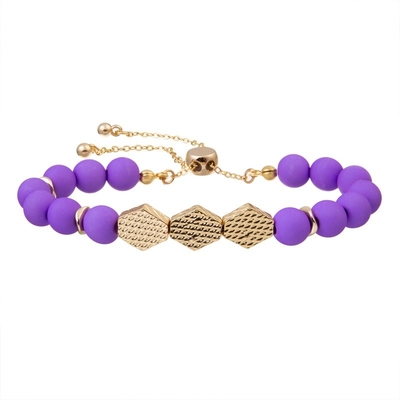 De Ronde Parels van de luipaarddruk met de Gouden Gift van het de Armband Regelbare Meisje van Metaalparels